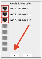 Erweitertes Filius-Netzwerk mit DNS-Server.